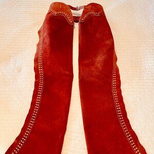 Handmade Suede Leather Chaps